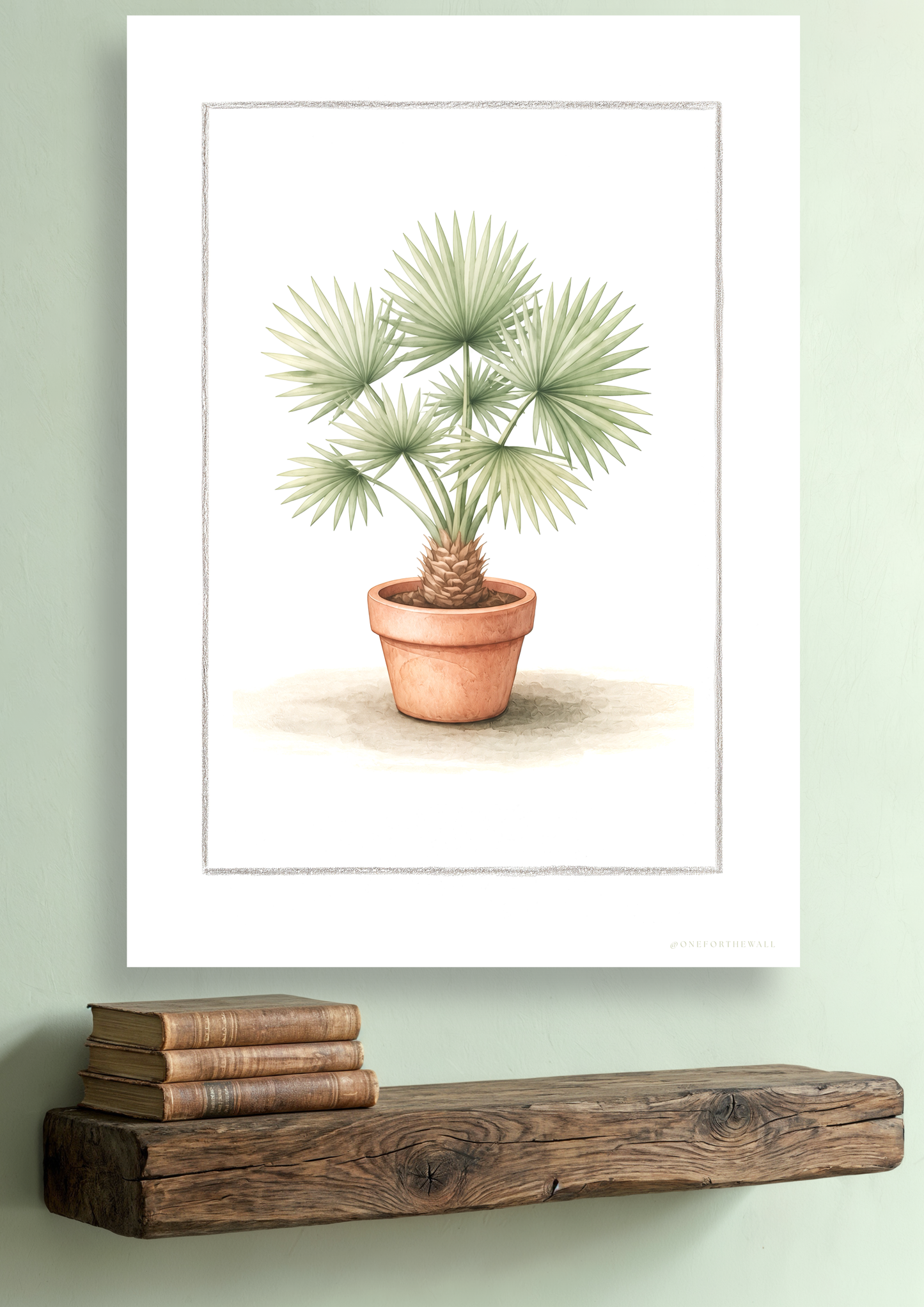 Vifte Palme - Art Print