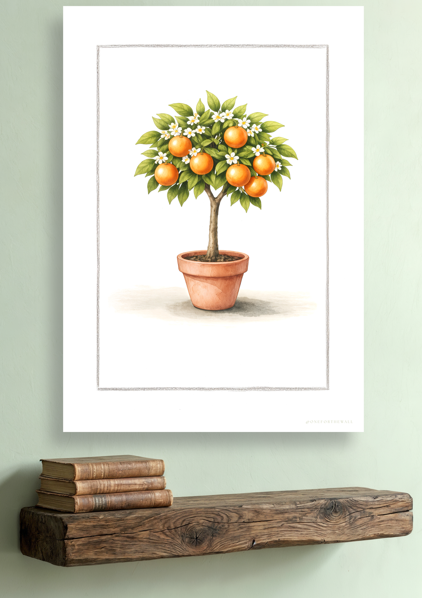 Appelsintræ - Art Print