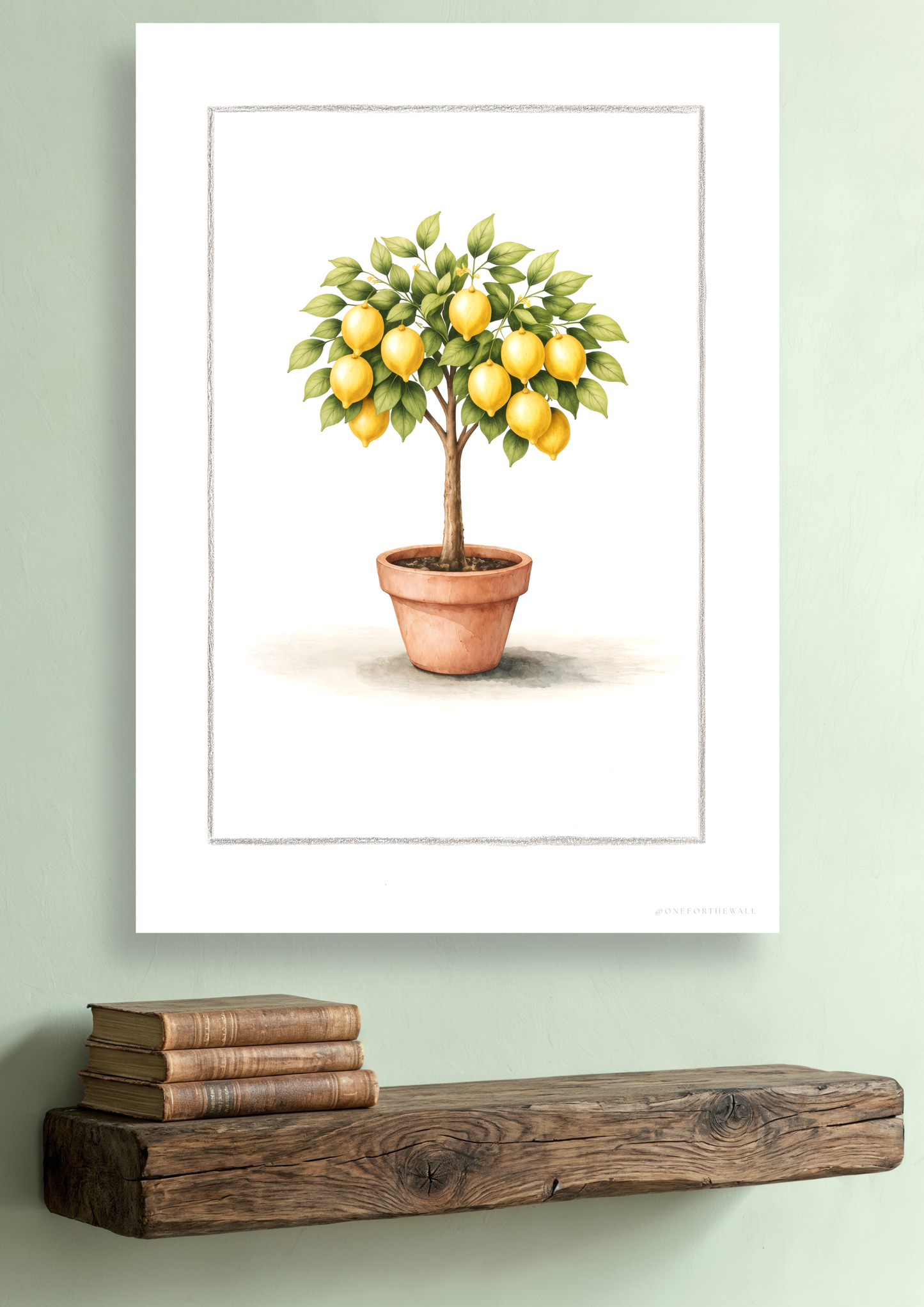 Citrontræ - Art Print