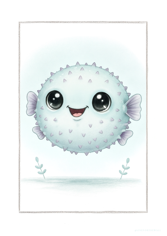Den lille Puffer - Art Print