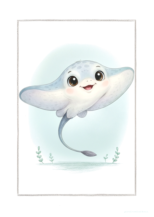 Den lille Rokke - Art Print